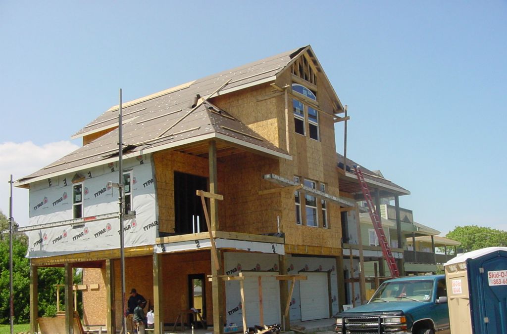 TYVEK WEATHER BARRIER at OPENINGS